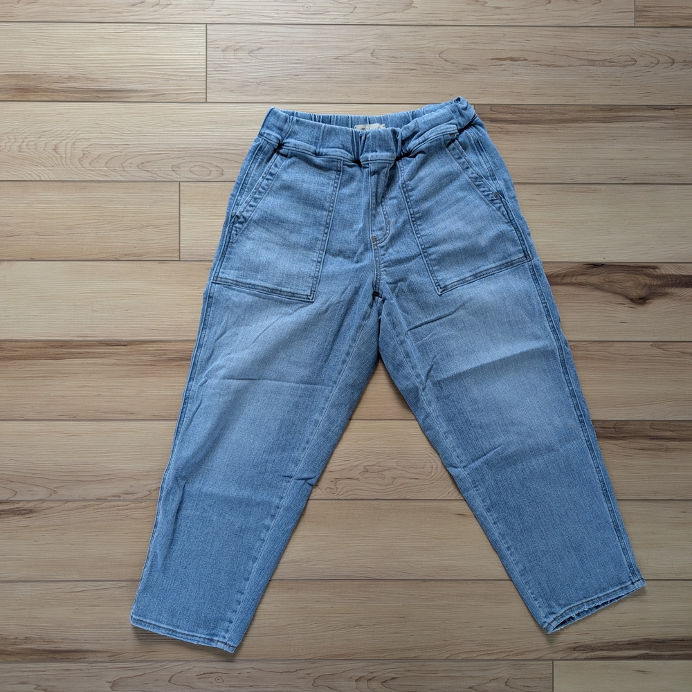 Madewell Cropped Pull On Pants
